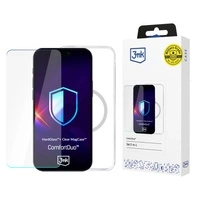 Zestaw ochronny 3mk ComfortDuo Clear MagCase etui + szkło na iPhone 16 Plus - przezroczyste