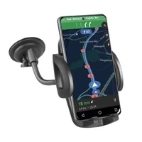 Universal car holder for smartphone up to 6,8" Black
