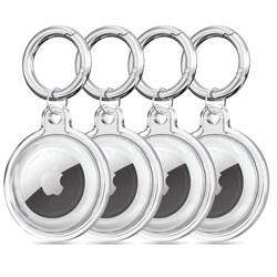 TECH-PROTECT ICON 4-PACK APPLE AIRTAG 1 / 2 CLEAR