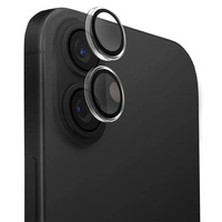 Szkło ochronne UNIQ Optix Clear Camera Lens Protector iPhone 16 / 16 Plus z aplikatorem - przezroczysto-czarne