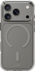 Laut Crystal Fluro - etui do iPhone 17 Pro kompatybilne z MagSafe (clear gray)