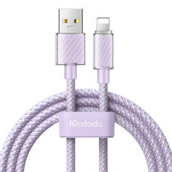Kabel USB-A do Lightning Mcdodo CA-3642, 1,2m (fioletowy)