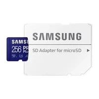 microSDXC Memory Card Samsung PRO Plus with Adapter, 256Gb, Class 10 / UHS-1 U3 MB-MD256KA