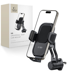 TECH-PROTECT V8 UNIVERSAL ROTARY VENT CAR MOUNT BLACK