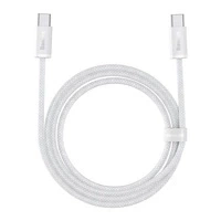 Kabel Baseus Dynamic Series USB-C / USB-C 100W 2 m - biały