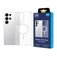 Etui 3mk EverClear MagCase na Samsung Galaxy S25 Ultra - przezroczyste