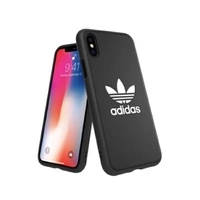 Etui Adidas OR Moulded Case Basic na iPhone X / XS - czarno-białe