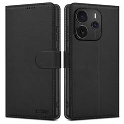 TECH-PROTECT WALLET XIAOMI REDMI NOTE 14 5G / POCO M7 PRO 5G MATTE BLACK