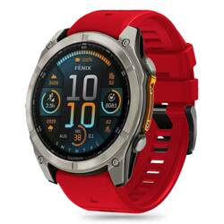 TECH-PROTECT SILICONE LINE GARMIN FENIX 5X / 5X PLUS / 6X / 6X PRO / 7X / 8 / 8 PRO (51 MM) RED