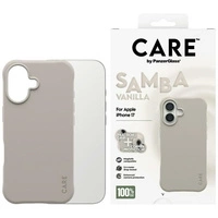 Etui CARE by PanzerGlass Fashionable Samba MagSafe na iPhone 17 - szary