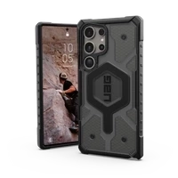 UAG Pathfinder Clear Magnet - obudowa ochronna do Samsung Galaxy S24 Ultra 5G z wbudowanym modułem magnetycznym (ash)