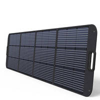 Choetech ładowarka solarna składana 200W czarna (SC011)