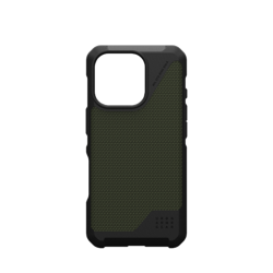 UAG Metropolis LT Magsafe - obudowa ochronna do iPhone 16 Pro kompatybilna z MagSafe (kevlar olive)