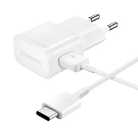 Ładowarka sieciowa Samsung EP-TA200EWE USB-A 15W z kablem EP-DR140AWE USB-A - USB-C (OOB Bulk - opakowanie zastępcze) - biała