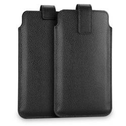 TECH-PROTECT SM65 UNIVERSAL PHONE POUCH 6.0-6.9 INCH BLACK/BLACK
