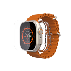 ZAGG InvisibleShield Flex 360 bundle - obudowa ochronna oraz folia ochronna do Apple Watch Ultra / Ultra 2 (49mm)