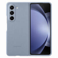 Etui z ekoskóry do Samsung Galaxy Z Fold 5 - niebieskie