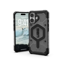 Etui UAG Pathfinder Clear MagSafe na iPhone 17 - czarno-szare