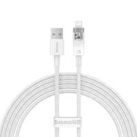 Baseus Explorer Series kabel przewód USB – Lightning 2,4A 2 m biały (CATS010102)