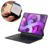 Baseus Brilliance klawiatura bluetooth etui iPad Pro 11'' (2018/2020/2021) / iPad Air 4 10.9'' / iPad Air 5 10.9'' / iPad 10 10.9'' (2022) magnetyczne z klapką podstawka szare