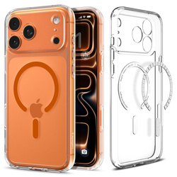 SPIGEN ULTRA HYBRID MAG MAGSAFE IPHONE 17 PRO CLEAR/ORANGE