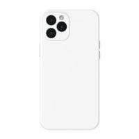 Baseus Liquid Silica Gel Case Elastyczne żelowe etui iPhone 12 Pro Biały (WIAPIPH61P-YT02)