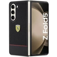 Etui Ferrari Perforated Line na Samsung Galaxy Z Fold 5 - czarne