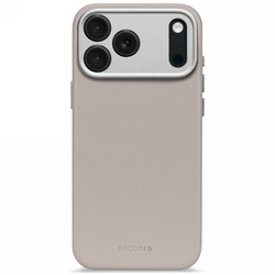 Decoded Leather Backcover - skórzana obudowa ochronna do iPhone 17 Pro kompatybilna z MagSafe (solid clay)