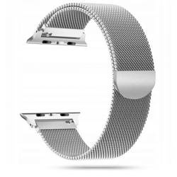 TECH-PROTECT MILANESEBAND APPLE WATCH 8 / 9 / 10 / 11 / SE (40 / 41 / 42 MM) SILVER
