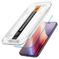 SZKŁO HARTOWANE SPIGEN GLAS.TR ”EZ FIT” 2-PACK IPHONE 16 PRO / 17 / 17 PRO CLEAR