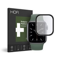 SZKŁO HYBRYDOWE HOFI HYBRID GLASS APPLE WATCH 4 / 5 / 6 / SE 1 / 2 / 3 (44MM) BLACK