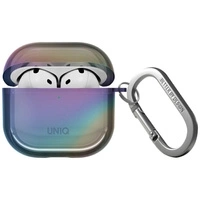Etui UNIQ Iridescia na AirPods 4 Hang Case - holo wielokolorowe