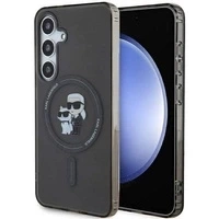 Etui Karl Lagerfeld IML Karl&Choupette MagSafe na Samsung Galaxy S24 - czarne