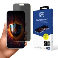 Prywatyzująca folia ochronna 3mk Silky Matt Privacy na Apple iPhone 17