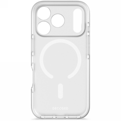 Decoded DropTec Transparent Backcover - obudowa ochronna do iPhone 17 Pro kompatybilna z MagSafe (frosted white)