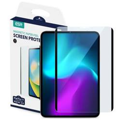 FOLIA OCHRONNA ESR PAPER FEEL MAGNETIC IPAD AIR 10.9” 4 / 5 / 2020-2022 / PRO 11” 2 / 3 / 4 / 2020-2022 MATTE CLEAR