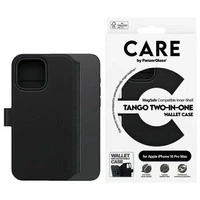 CARE by PanzerGlass Feature Tango 2in1 Wallet iPhone 16 Pro Max 6.9" MagSafe czarny/black 1332