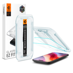 SZKŁO HARTOWANE SPIGEN GLAS.TR ”EZ FIT” 2-PACK IPHONE AIR CLEAR
