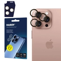 Szkło na obiektyw 3mk HARDY Lens Protection Pro do Apple iPhone 16 Pro / 16 Pro Max - brązowe