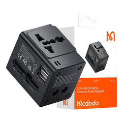 Adapter podróżny McDodo CP-4120 2.1A FC ładowarka