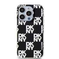 Etui DKNY IML Checkered Mono Pattern na iPhone 15 / 14 / 13 - czarne