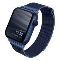 UNIQ pasek Dante Apple Watch Series 4/5/6/7/SE 40/41mm. Stainless Steel niebieski/marine blue