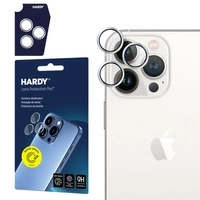 Szkło na obiektyw 3mk HARDY Lens Protection Pro do Apple iPhone 13 Pro / 13 Pro Max - srebrne