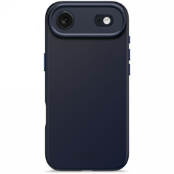 Decoded AntiMicrobial Silicone Backcover - silikonowa obudowa ochronna do iPhone 17 Air kompatybilna z MagSafe (true navy)