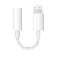 Przejściówka ze złącza Lightning na gniazdo słuchawkowe mini jack 3.5 mm (żeński) Apple MMX62ZM/A biała