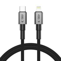 TECH-PROTECT ULTRABOOST DNA LIGHTNING CABLE PD 27W / 3A 100CM IRON GREY