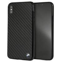 Etui BMW Siganture Carbon na iPhone Xs Max - czarne