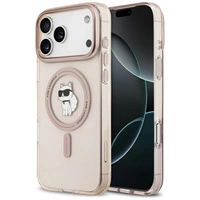 Etui Karl Lagerfeld IML Choupette MagSafe do iPhone 17 Pro Max - różowe