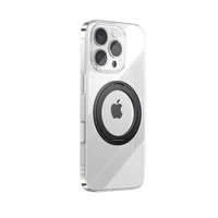 Etui Joyroom JR-16JL6 na iPhone 16 Pro ultracienkie kompatybilne z MagSafe z ringiem-podstawką 360° - czarne