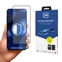 Matowe szkło hartowane 3mk HardGlass Matt Max na Apple iPhone 14 Pro